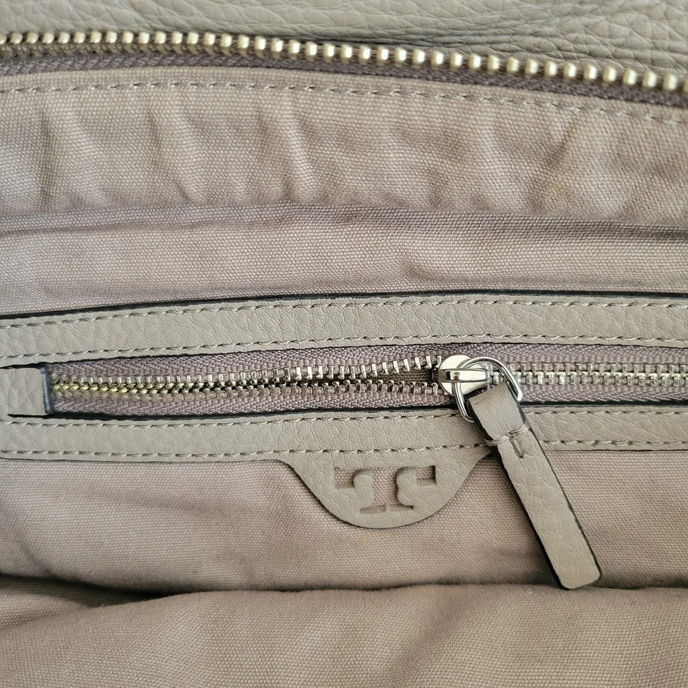 Tory Burch Pebbled Leather Satchel